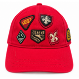 Diesel M-C-Scud Cap In Red
