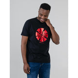 Ben Sherman Mens Disk Foil T-Shirt In Black