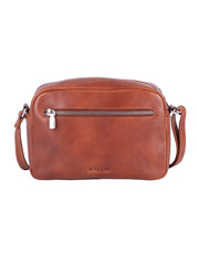 Cellini Adina Large Camera Bag Cognac