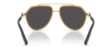 Dolce & Gabbana Pilot Sunglasses For Men In Gold