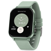 Reflex Active Unisex Nexus Silicone Band Watch In Green