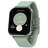 Reflex Active Unisex Nexus Silicone Band Watch In Green