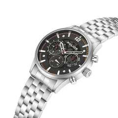 Police Mens Malawi Silver Watch