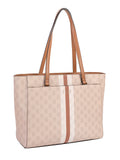 Elle Monogram Tote Bag In Multi