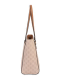 Elle Monogram Tote Bag In Multi