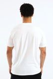Puma Ess Logo Lab Tee White