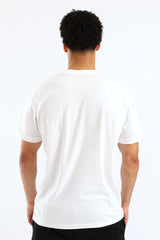 Puma Ess Logo Lab Tee White