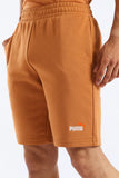 Puma Mens Ess Color NO.1 Logo Shorts In Caramel