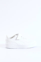 Puma Girls Court Lally Sneakers In White