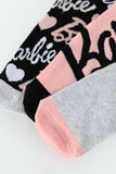 Character Group Girls Barbie 3 Pack Anklet Socks In Multi