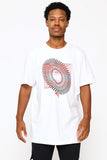 Puma Mens Graphic Circular T-shirt In White