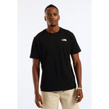 The North Face Mens Box NSE Celebration Vertical Graphic T-Shirt In Black/White