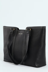 Pierre Cardin Julitet Laptop Bag In Black