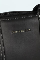 Pierre Cardin Julitet Laptop Bag In Black