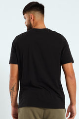 Puma Mens Graphics Wording Tee Black