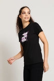 Puma Womens Graphics Logo Tee W Black