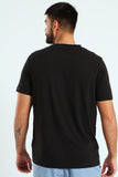 Puma Mens Graphic No.1 Logo Tee Black