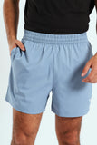 Puma Mens Essential Woven Shorts 5'' In Cool Blue