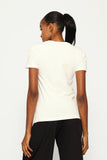Polo Womens Anlia Embellished T-Shirt In Off White