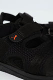 Puma Boys Crony Evolve 2.0 Zadp Ps Sandals In Black & Red