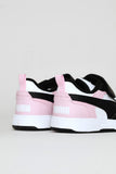 Puma Girls Rebound V6 Lo Ac +Ps Sneaker In Black Multi
