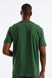 RVCA Mens Big Stitch T-Shirt In Grass Green