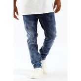 Soviet Mens Terminator #9 Slim Leg Jeans In Indigo
