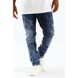 Soviet Mens Terminator #9 Slim Leg Jeans In Indigo