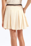 Polo Girls Carey Pleated Skort In Sand
