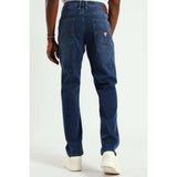 Guess Mens Slim Straight Jeans In Medium Wash