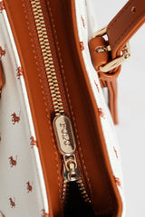 Polo Iconic Medium Tote New Smaller White