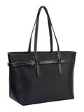Elle Womens Belt Buckle Tote In Black