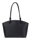 Elle Woven Tote Bag In Black