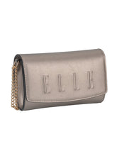 Elle Broadway Clutch Bag In Gun Metal