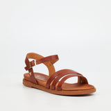 Butterfly Feet Ladies Ellie 11 Tan Sandals