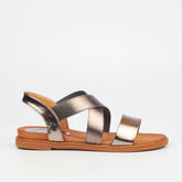 Butterfly Feet Ladies Ellie 12 Pewter Sandals