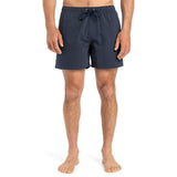 Quiksilver Mens Everyday Solid Volley 15" Shorts In Navy