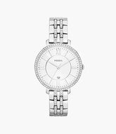 Fossil Women`s Jacqueline Stainless Steel Watch Silver
