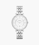 Fossil Women`s Jacqueline Stainless Steel Watch Silver