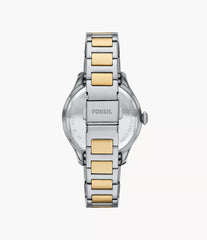 Fossil Women's Gilmore Three-Hand Date, Two-Tone Stainless Steel Watch