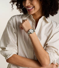 Fossil Women's Gilmore Three-Hand Date, Two-Tone Stainless Steel Watch