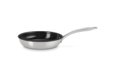 Le Creuset Essential 3-ply Stainless Steel Non-Stick Frying Pan In Black