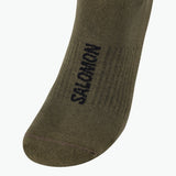 Salomon Mens Everyday Ankle Socks In Olive