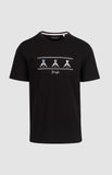 Pringle Anthony Printed T-Shirt Black