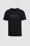 Pringle Mens Charlie Embroiderr T-Shirt In Ink