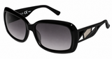 Elle Rectangle Sunglasses In Black