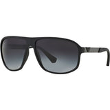 Emporio Armani Mens Aviator Sunglasses In Black