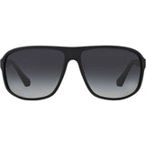 Emporio Armani Mens Aviator Sunglasses In Black