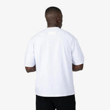 Fade Essential Mens Relaxed Fit T-Shirt In White