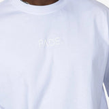 Fade Essential Mens Relaxed Fit T-Shirt In White